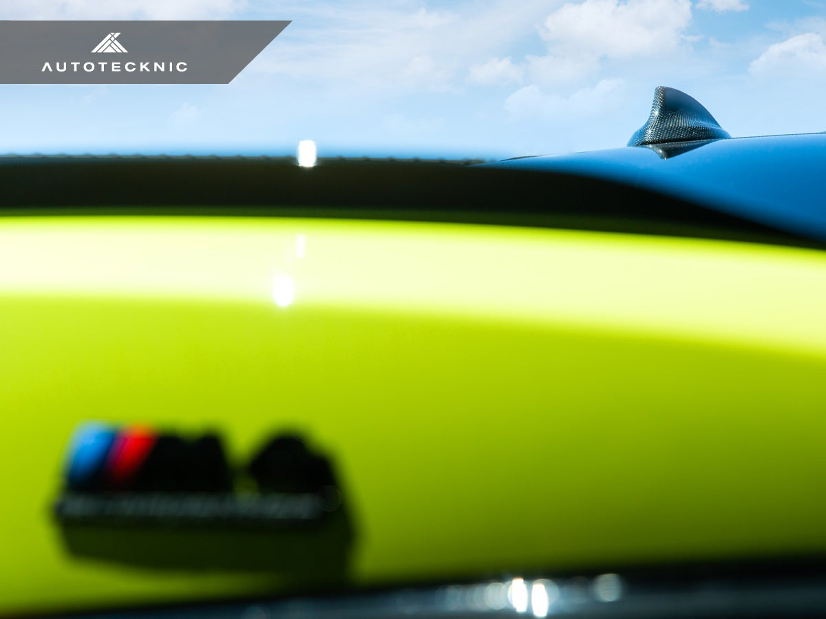 AutoTecknic Dry Carbon Roof Antenna Cover - BMW G82 M4 Pre-LCI