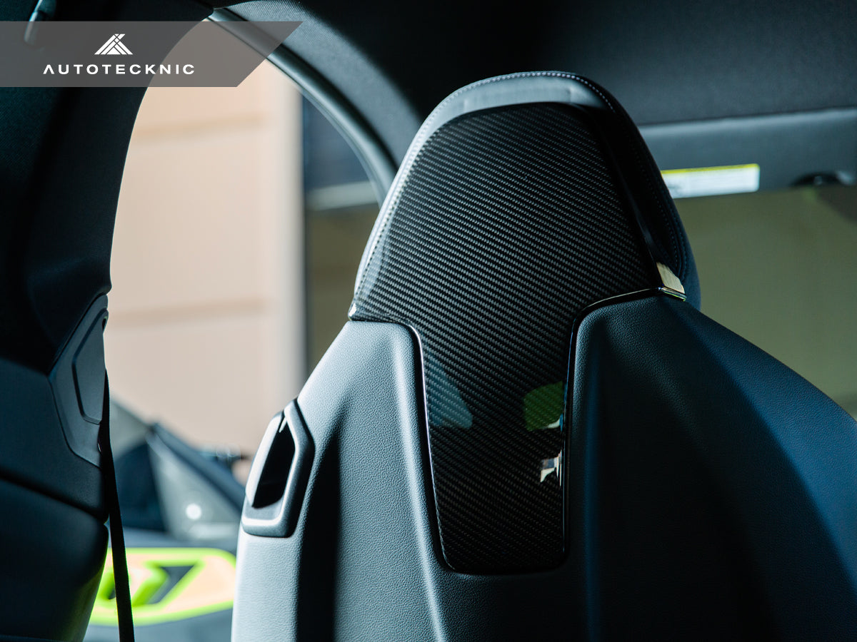AutoTecknic Dry Carbon Seat Back Cover Set - BMW G80 M3 | G82 M4