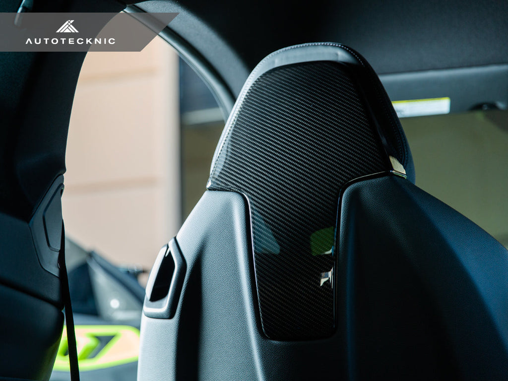 AutoTecknic Dry Carbon Seat Back Cover Set - BMW G80 M3 | G82 M4
