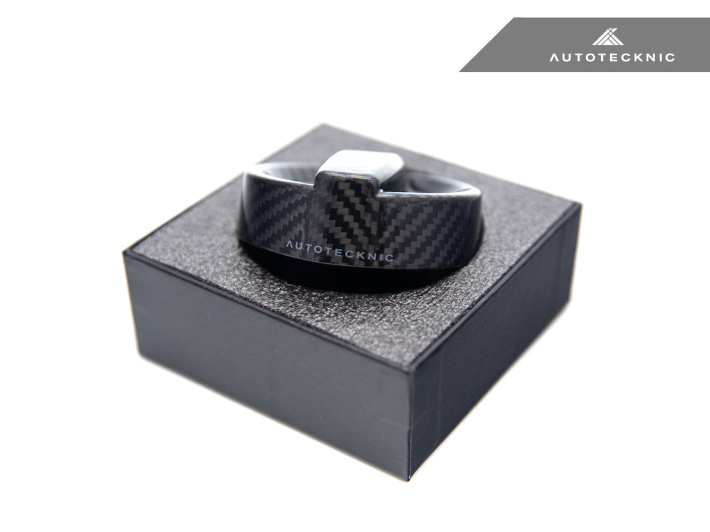 AutoTecknic Dry Carbon Competition Oil Cap Cover - BMW E63 M6