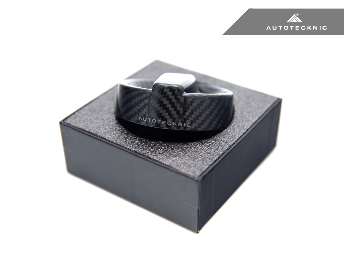 AutoTecknic Dry Carbon Competition Oil Cap Cover - BMW E65/ E66 7-Series