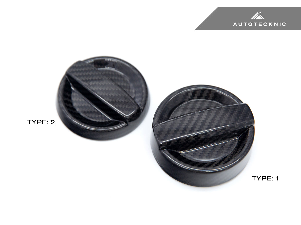 AutoTecknic Dry Carbon Competition Oil Cap Cover - BMW F10 M5