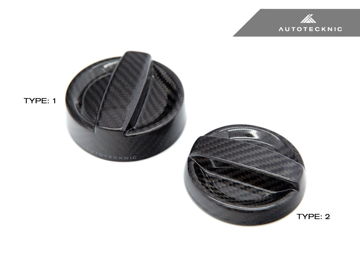 AutoTecknic Dry Carbon Competition Oil Cap Cover - BMW F48 X1
