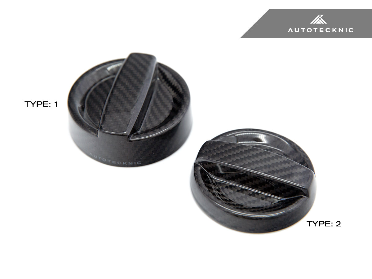 AutoTecknic Dry Carbon Competition Oil Cap Cover - BMW E65/ E66 7-Series