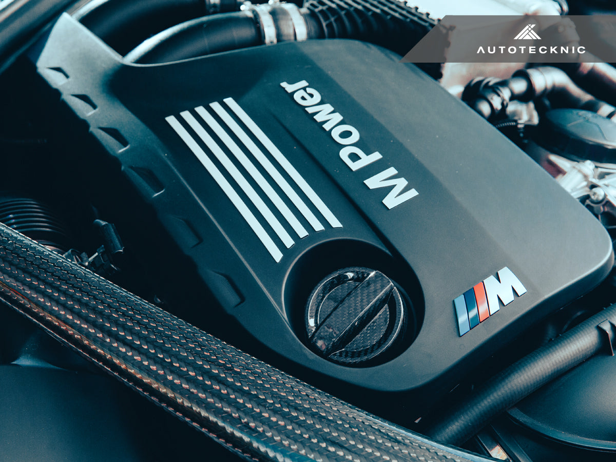 AutoTecknic Dry Carbon Competition Oil Cap Cover - BMW F06/ F12/ F13 6-Series