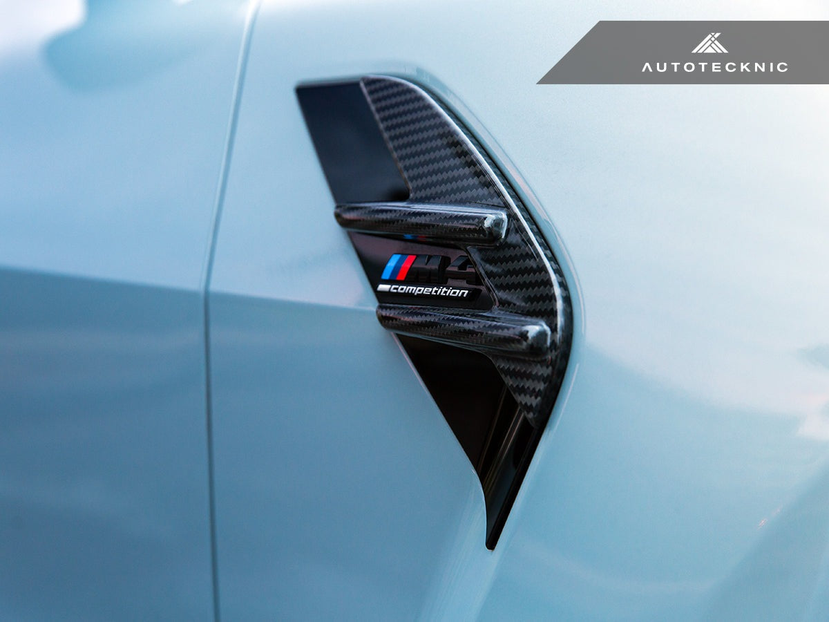 AutoTecknic Dry Carbon Fiber Fender Trim Set - BMW G80 M3 | G82/ G83 M4