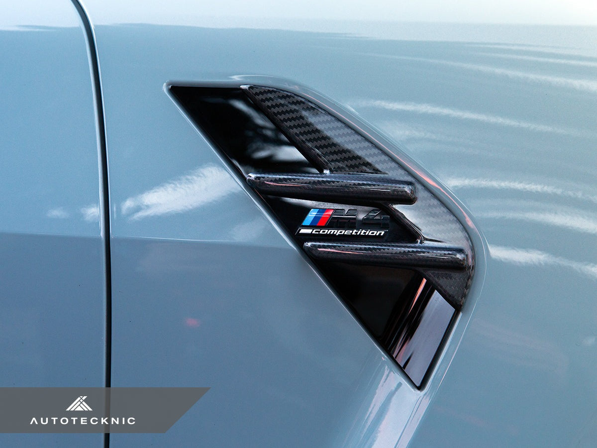 AutoTecknic Dry Carbon Fiber Fender Trim Set - BMW G80 M3 | G82/ G83 M4