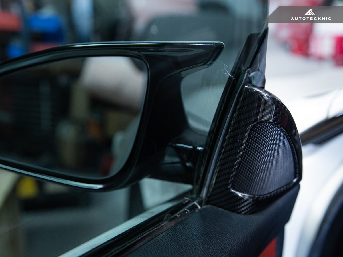 AutoTecknic Carbon Fiber Speaker Tweeter Cover - BMW F82/ F83 M4