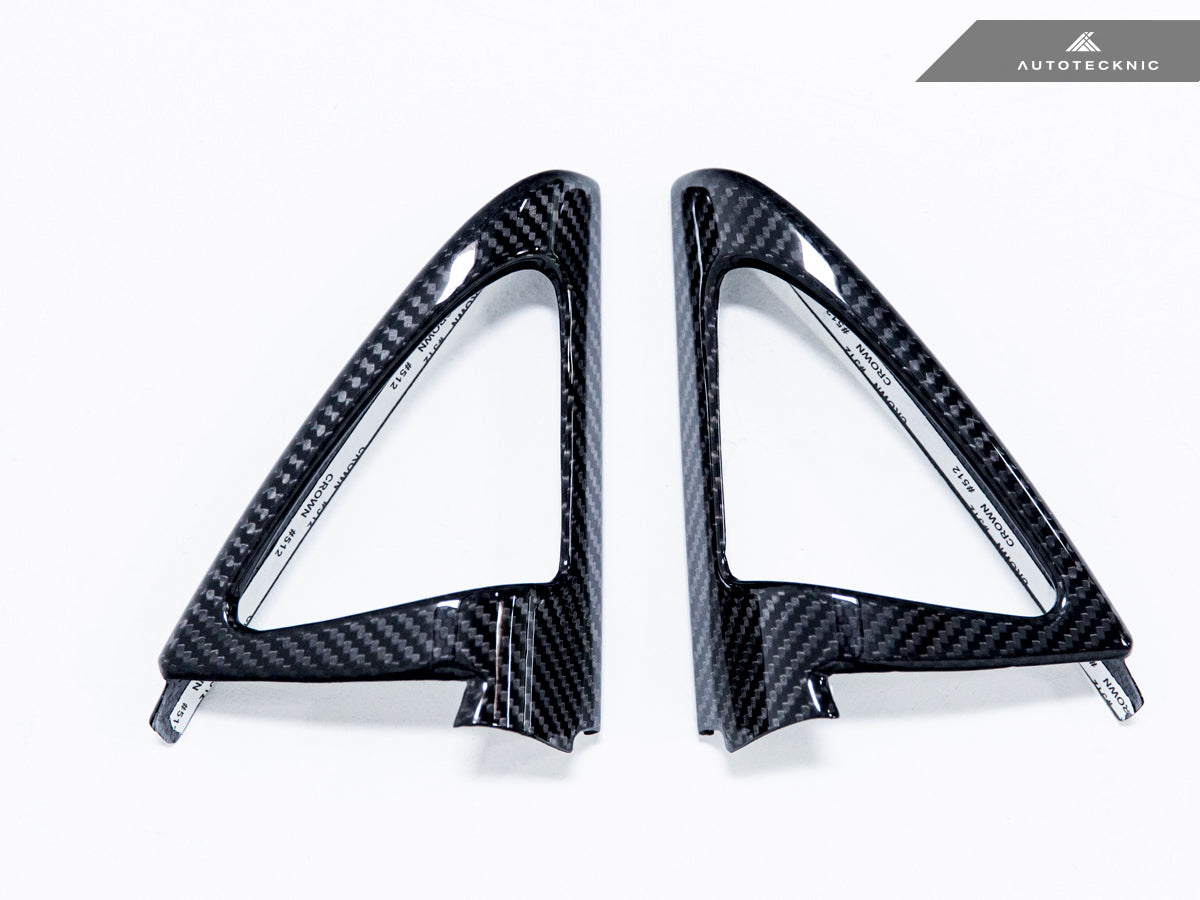AutoTecknic Carbon Fiber Speaker Tweeter Cover - BMW F82/ F83 M4