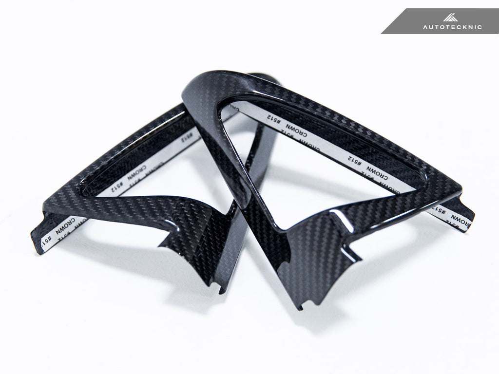 AutoTecknic Carbon Fiber Speaker Tweeter Cover - BMW F32/ F33/ F36 4-Series