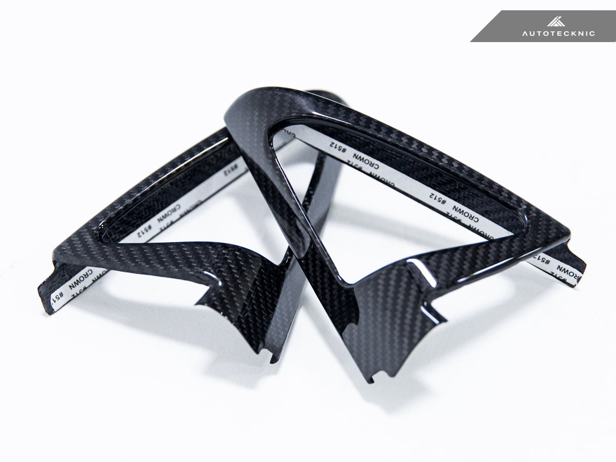 AutoTecknic Carbon Fiber Speaker Tweeter Cover - BMW F82/ F83 M4