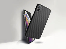 Load image into Gallery viewer, AutoTecknic Dry Carbon iPhone Cover - iPhone XS - Matte Finish