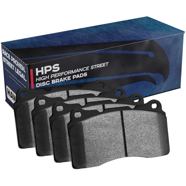 HAWK Performance HPS High Performance Street Brake Pads - Fits Front YSCPF4a & YSCPF6a / Rear YSCPR6b Calipers