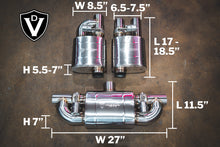 Load image into Gallery viewer, Truck/SUV Valved Muffler Kit
