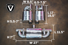 Load image into Gallery viewer, UNIVERSAL VALVED MUFFLER KIT