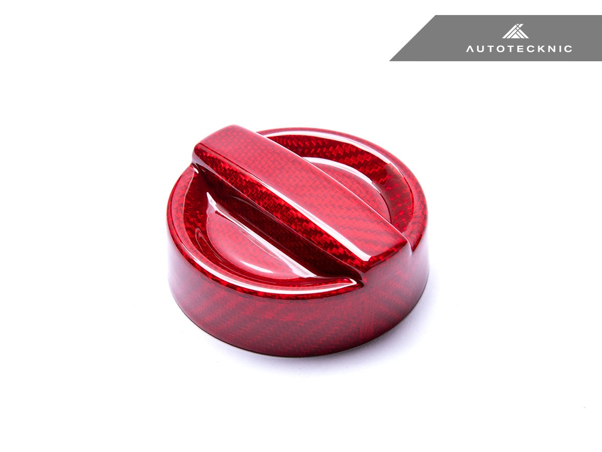 AutoTecknic Dry Carbon Competition Oil Cap Cover - BMW F48 X1