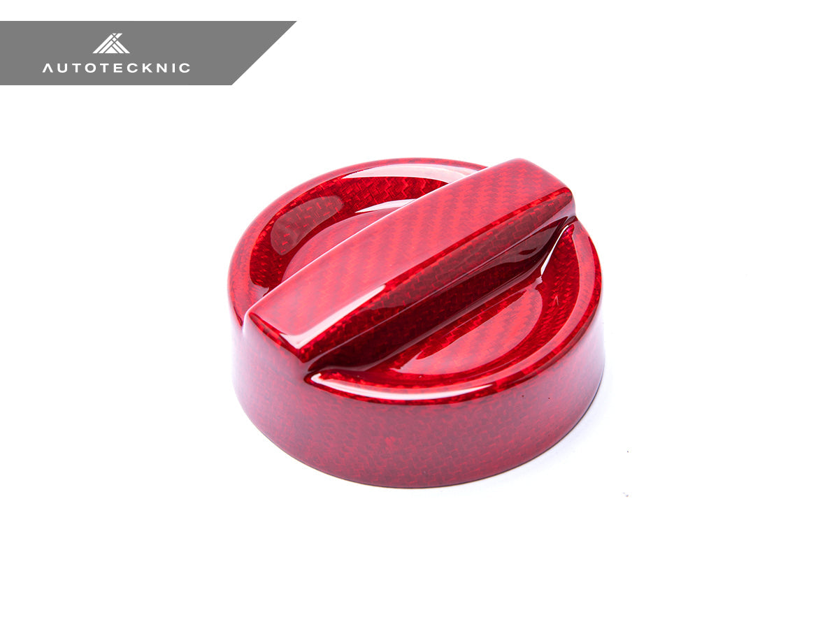 AutoTecknic Dry Carbon Competition Oil Cap Cover - BMW F10 M5