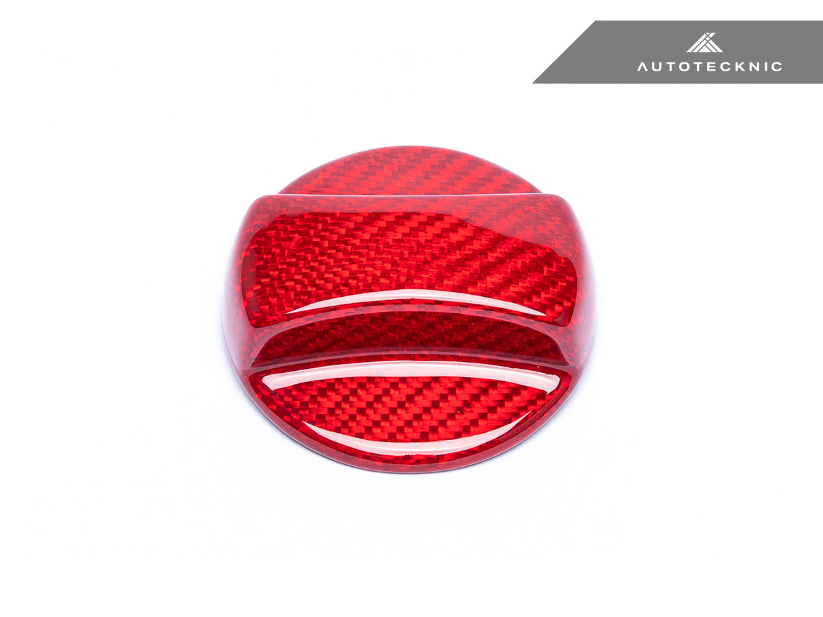 AutoTecknic Dry Carbon Competition Fuel Cap Cover - BMW U11 X1