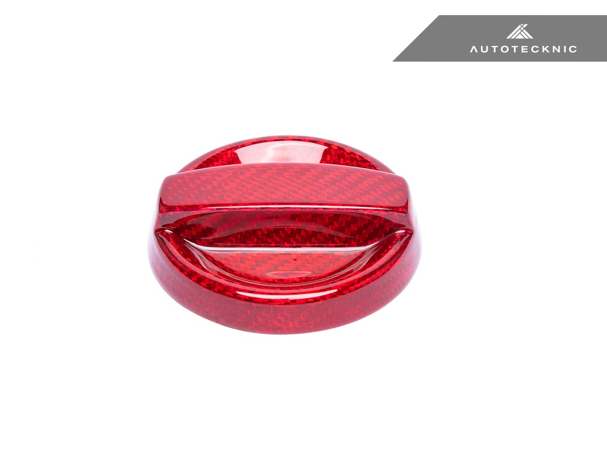 AutoTecknic Dry Carbon Competition Oil Cap Cover - BMW F48 X1