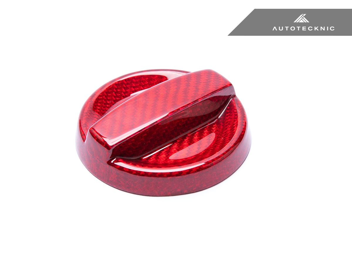 AutoTecknic Dry Carbon Competition Oil Cap Cover - BMW F48 X1