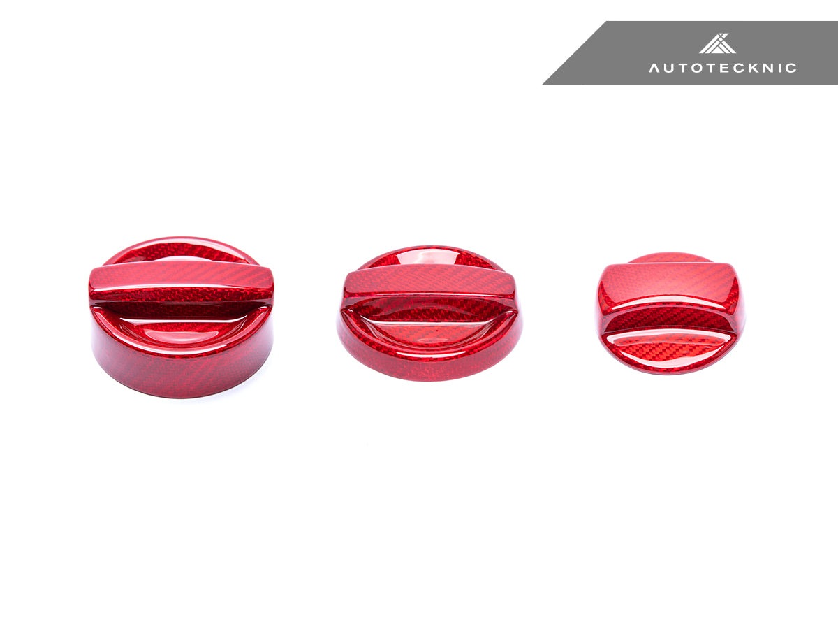 AutoTecknic Dry Carbon Competition Oil Cap Cover - BMW E65/ E66 7-Series