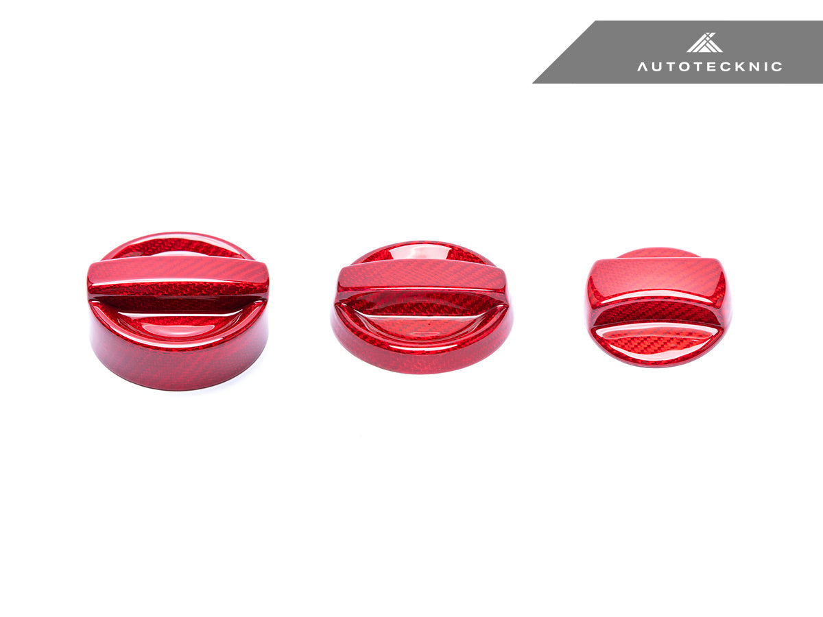 AutoTecknic Dry Carbon Competition Oil Cap Cover - BMW F10 M5