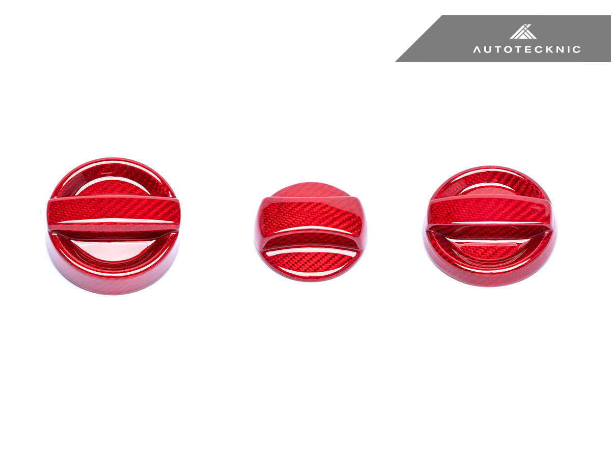 AutoTecknic Dry Carbon Competition Oil Cap Cover - BMW F06/ F12/ F13 6-Series