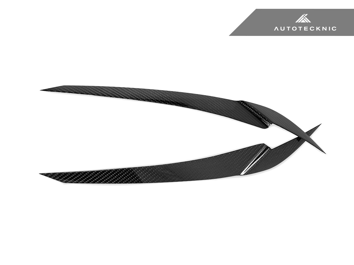 AutoTecknic Carbon Fiber Headlight Trim Set - BMW G80 M3 | G82/ G83 M4