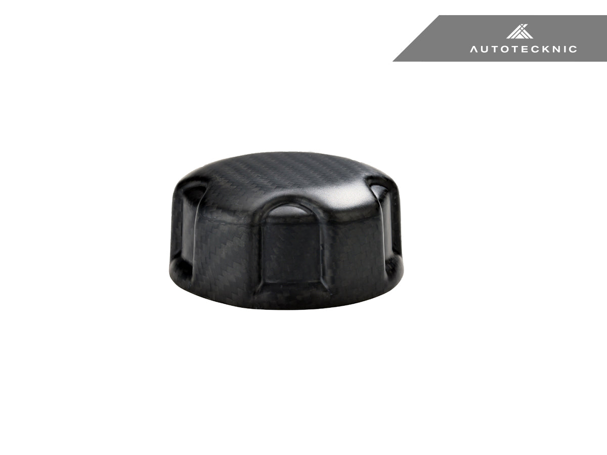 AutoTecknic Dry Carbon Charge Cooler Tank Cap Cover - BMW F95 X5M | F96 X6M