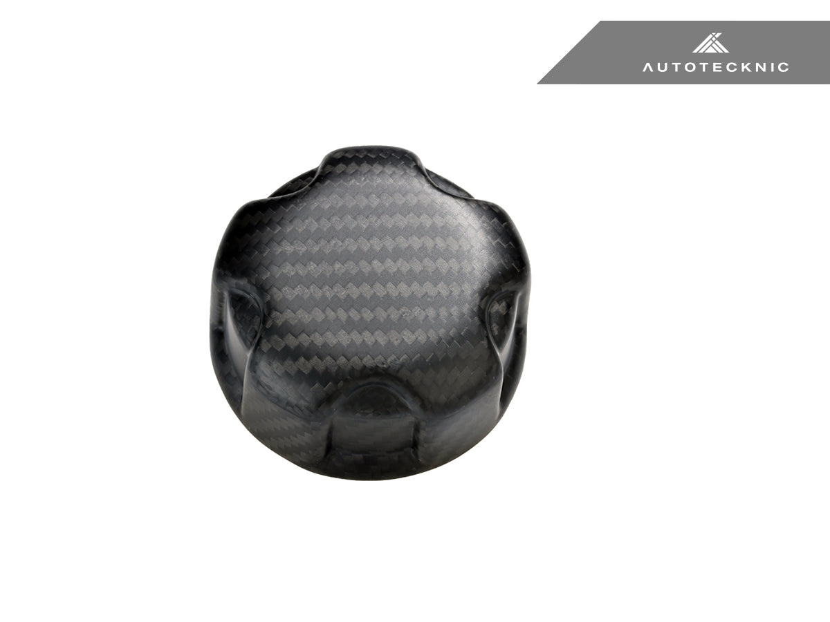 AutoTecknic Dry Carbon Charge Cooler Tank Cap Cover - BMW F85 X5M | F86 X6M