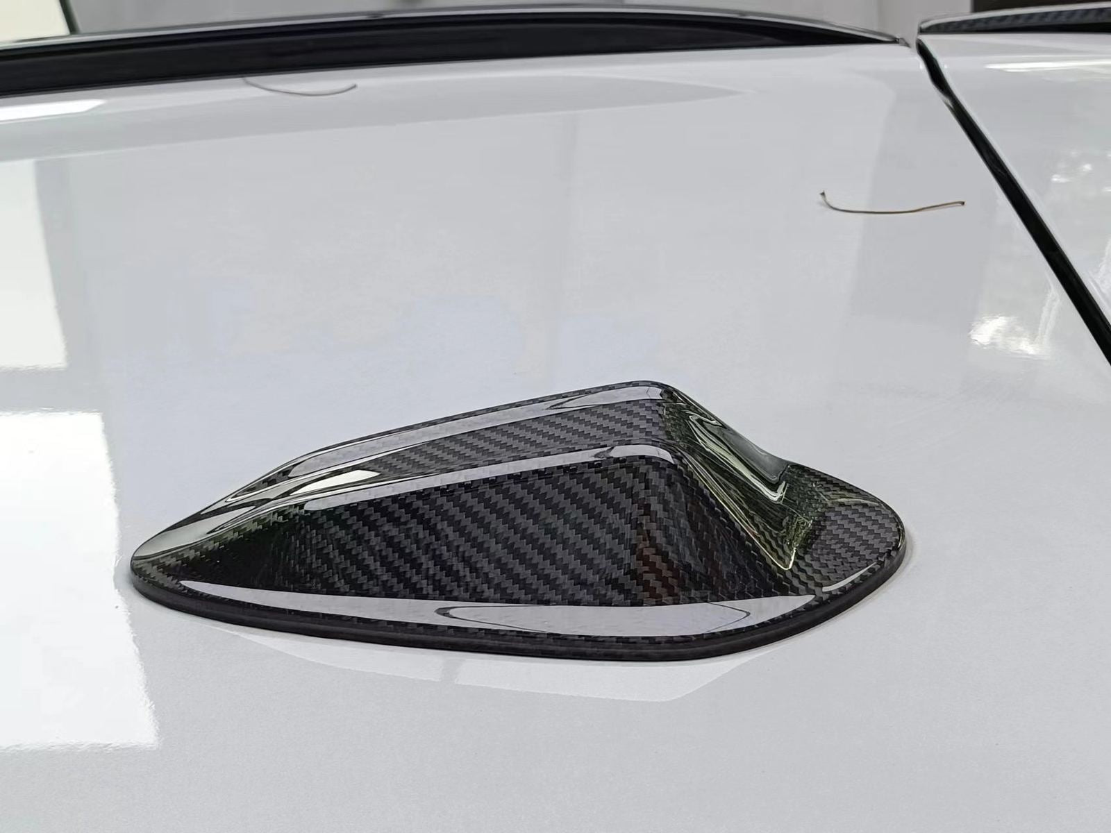 AutoTecknic Dry Carbon Roof Antenna Cover - G09 XM