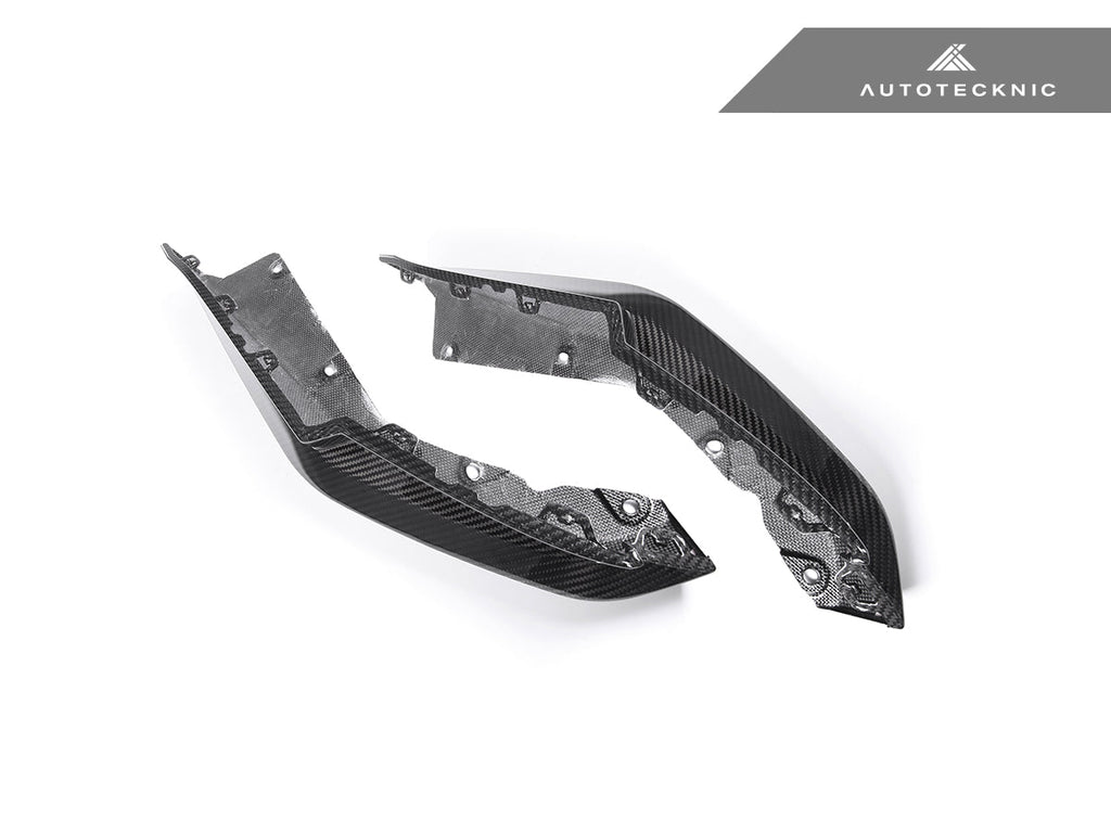 AutoTecknic Dry Carbon OEM-Spec Rear Splitter Set - BMW G80 M3 | G82 M4
