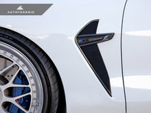 Load image into Gallery viewer, AutoTecknic Dry Carbon Fiber Fender Trim - BMW F9X M8