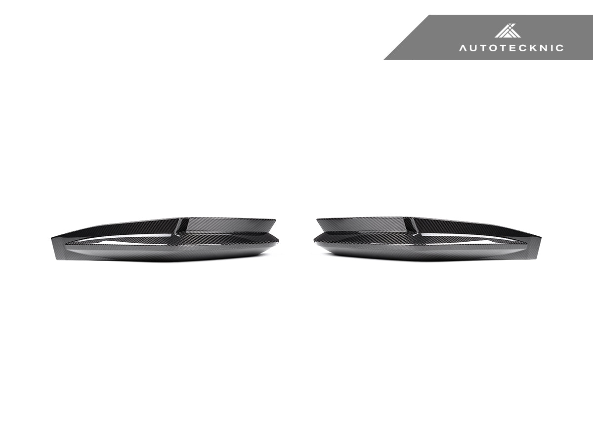 AutoTecknic Dry Carbon OEM-Spec Rear Splitter Set - BMW G80 M3 | G82 M4