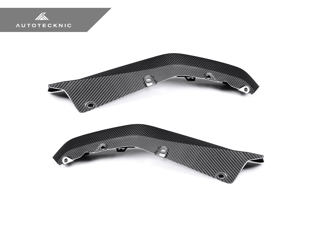 AutoTecknic Dry Carbon OEM-Spec Rear Splitter Set - BMW G80 M3 | G82 M4