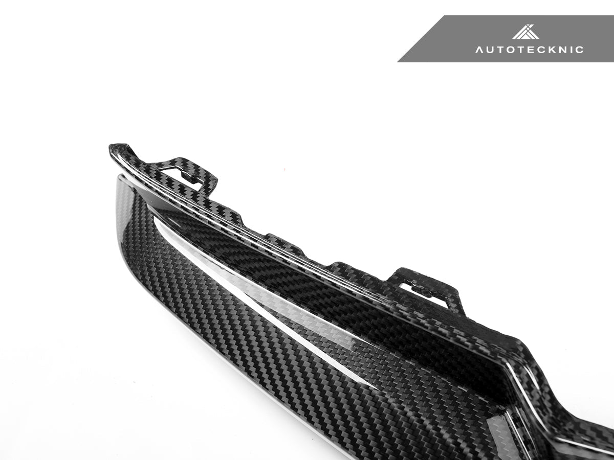 AutoTecknic Dry Carbon OEM-Spec Rear Splitter Set - BMW G80 M3 | G82 M4