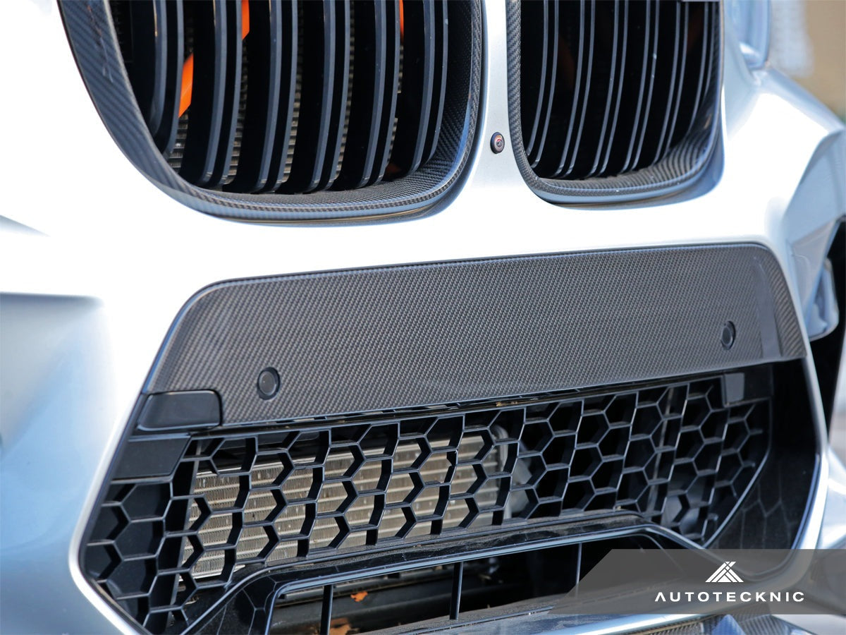 AutoTecknic Dry Carbon Fiber Bumper Trim - BMW F97 X3M | F98 X4M Pre-LCI