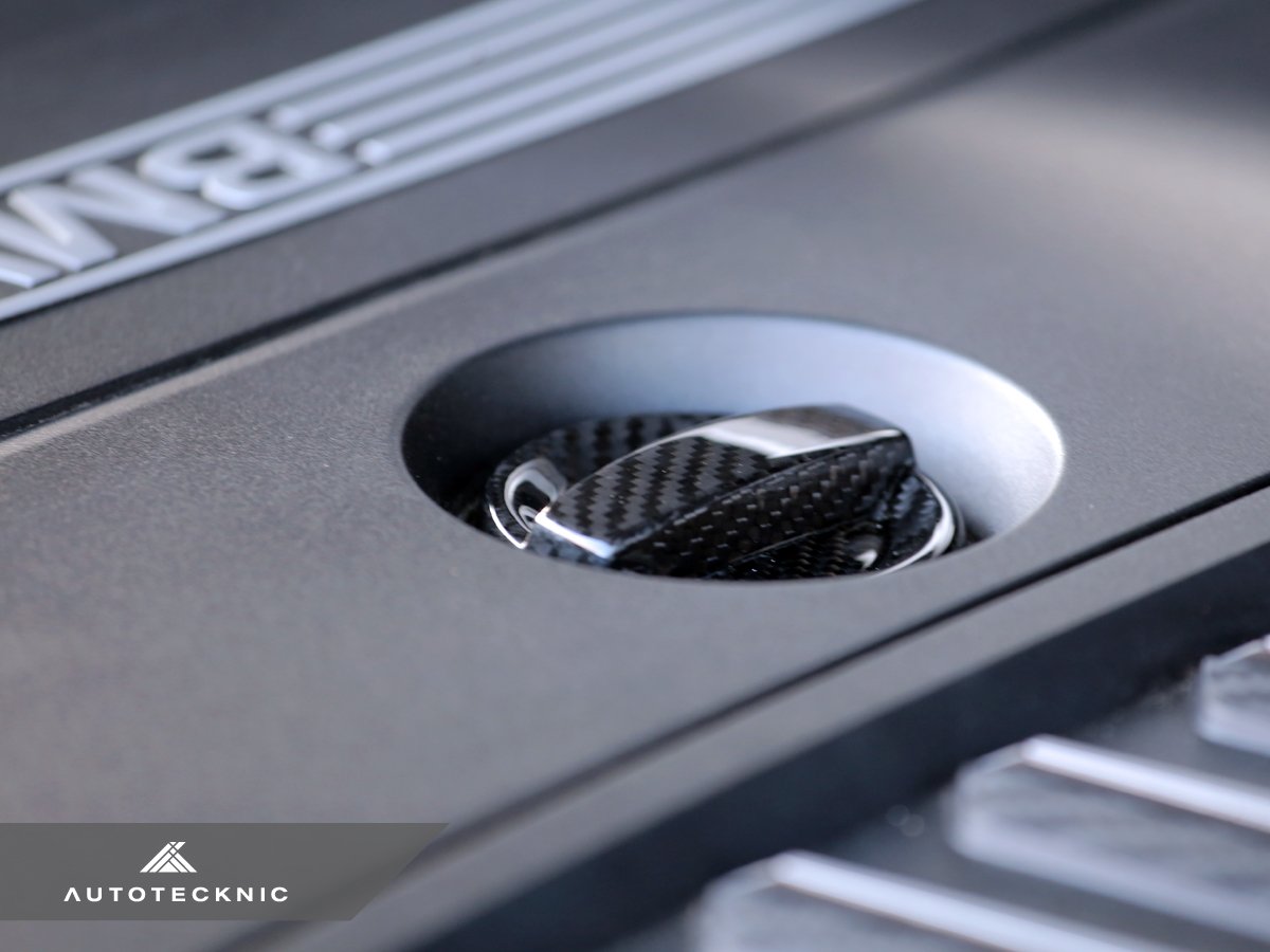 AutoTecknic Dry Carbon Competition Oil Cap Cover - BMW G42 2-Series Coupe