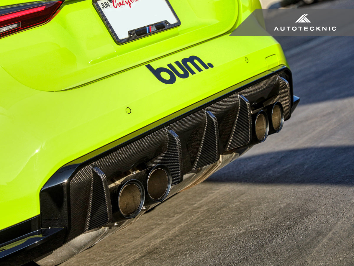 AutoTecknic Dry Carbon Performante Rear Diffuser - BMW G80/ G81 M3 | G82/ G83 M4