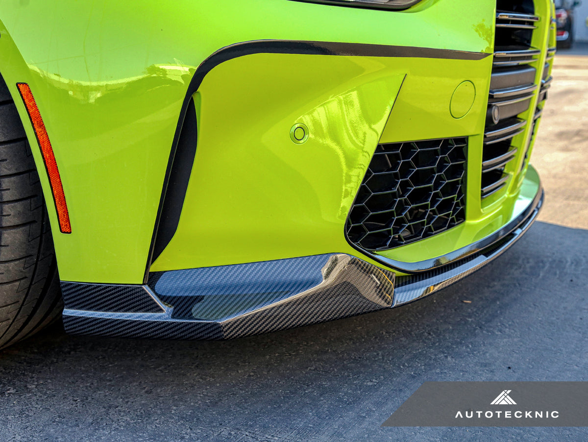 AutoTecknic Dry Carbon Fiber Performante Front Aero Lip - BMW G80 M3 | G82/ G83 M4