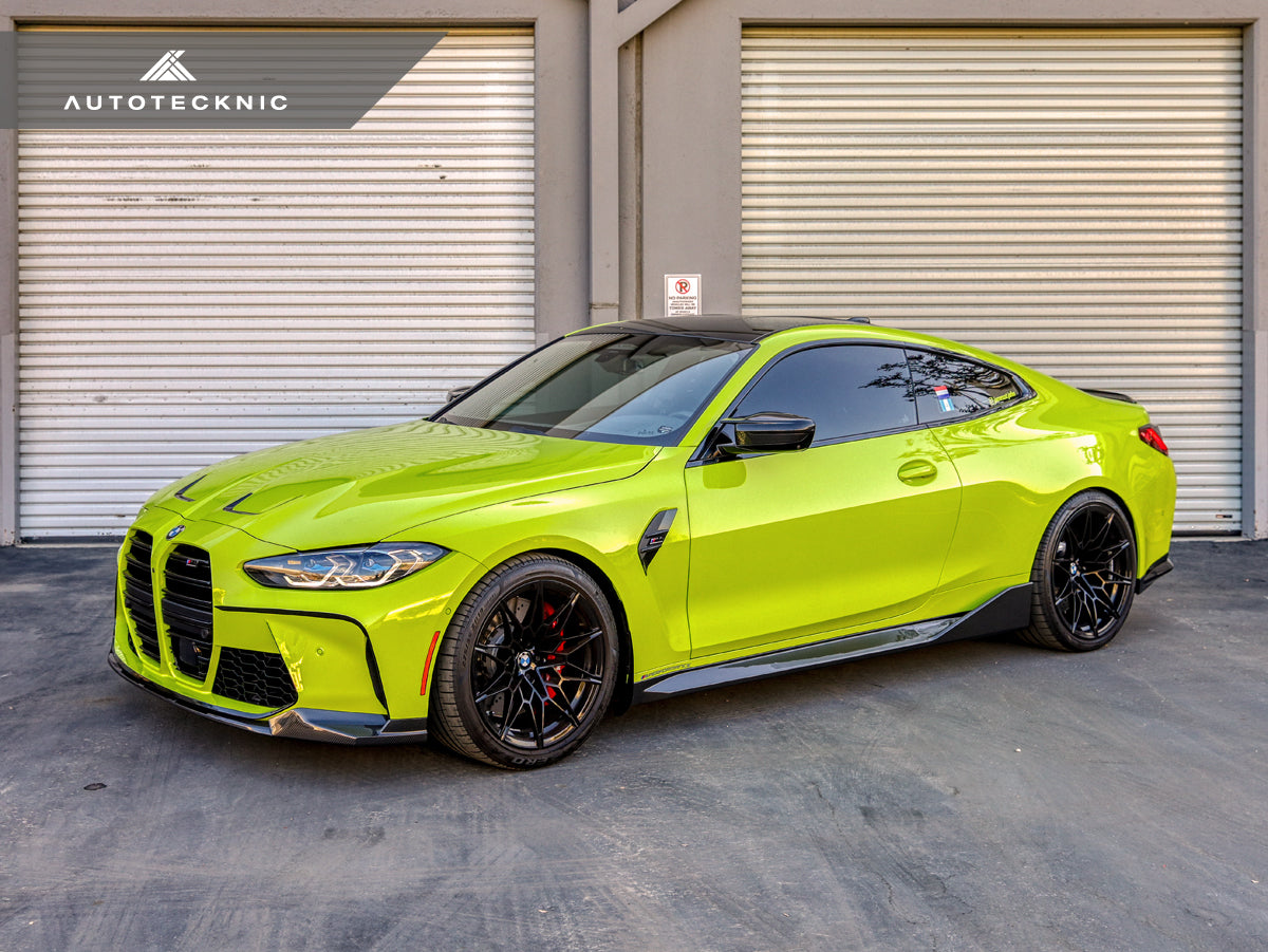 AutoTecknic Dry Carbon Fiber Performante Front Aero Lip - BMW G80 M3 | G82/ G83 M4