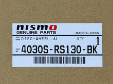 Load image into Gallery viewer, Nismo LMGT4 18x10.5 +15 5x114.3 Gloss Black Skyline GT-R R32 R33 R34 (Set of 4)