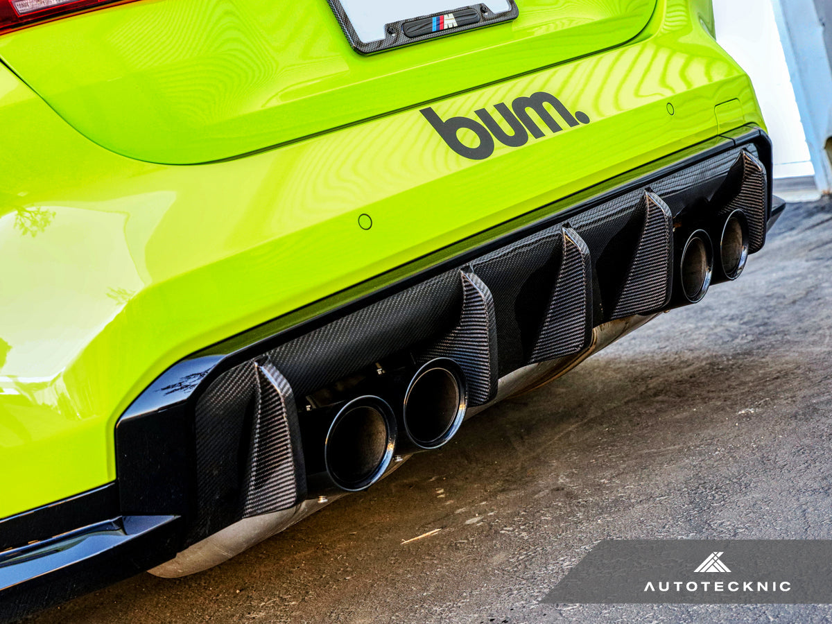 AutoTecknic Dry Carbon Performante Rear Diffuser - BMW G80/ G81 M3 | G82/ G83 M4