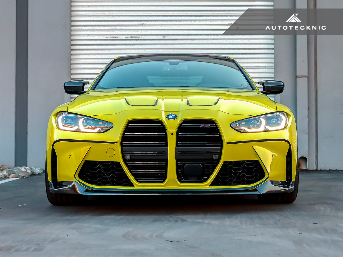 AutoTecknic Dry Carbon Fiber Performante Front Aero Lip - BMW G80 M3 | G82/ G83 M4