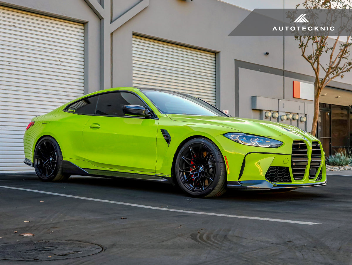 AutoTecknic Dry Carbon Fiber Performante Front Aero Lip - BMW G80 M3 | G82/ G83 M4