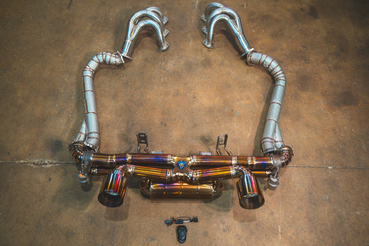 Valvetronic Valved Sport Exhaust System for Porsche 718 GT4 / GTS/ Boxster Spyder