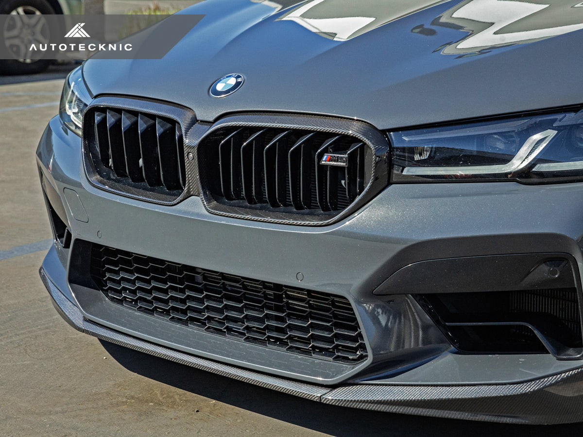 AutoTecknic Replacement Dry Carbon Grille Surround - BMW F90 M5 LCI