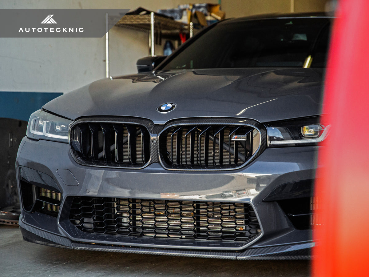 AutoTecknic Replacement Dry Carbon Grille Surround - BMW F90 M5 LCI