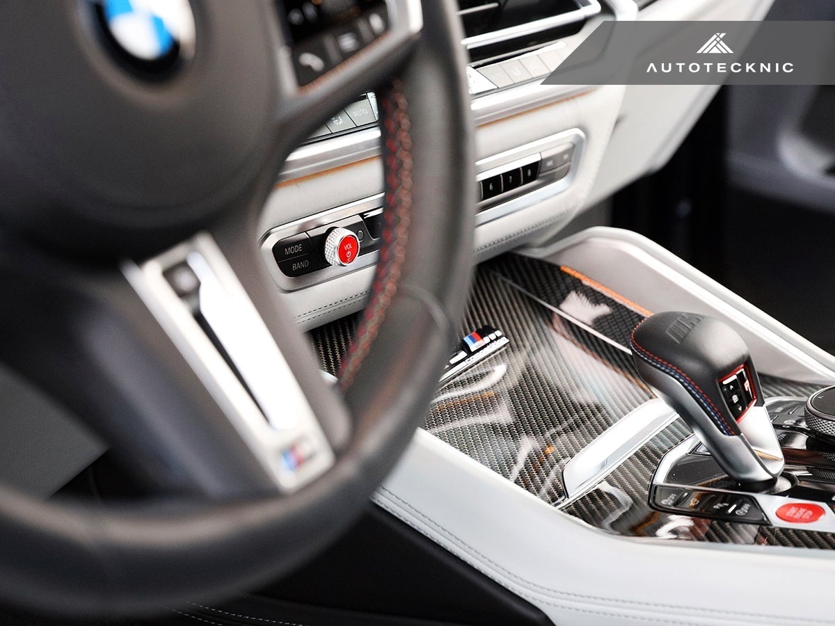 AutoTecknic Bright Red Audio Volume Button - BMW F90 M5
