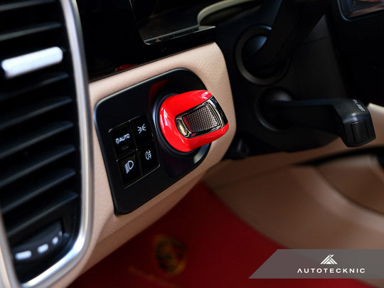 AutoTecknic Painted Ignition Switch Plug - Porsche Entry & Drive - Panamera | Cayenne